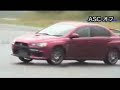 mitsubishi lancer evolution x:  asc  test