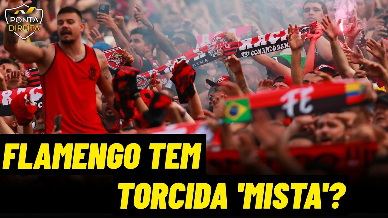Flamengo tem torcida 'mista'? Declaração polêmica gera debate no Ponta Direita