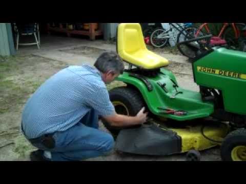 how to adjust brakes on john deere lx172