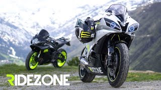 Alps  Superbikes meet Mountains  Ridezone  BMW S10