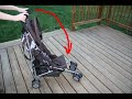 How to Unfold Maclaren Stroller