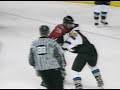 Cody McCormick vs Jarome Iginla Oct 14, 2008 Cody McCormick vs Jarome Iginla Oct 14, 2008