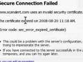McAfee ScanAlert FAIL