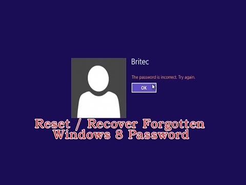how to change password on windows 8