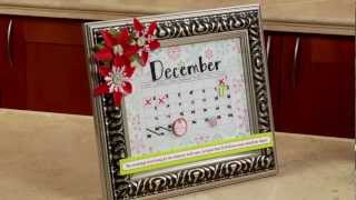 DIY Xyron Framed Dry-Erase Calendar DIY Xyron Framed Dry-Erase Calendar