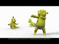 Shrek terceros bailando