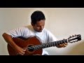 bach sol maior guitarra