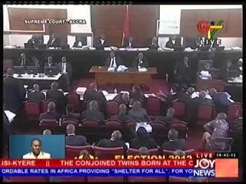 2012 Election Petition Hearing - Day 18 (16-5-13)
