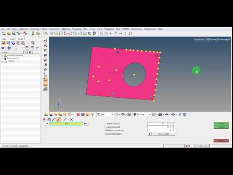 how to define nodes in ansys