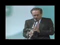 italian clarinet summit di bruno longhi e gianni sanjust: nagasaki
bruno longhi, gianni sanjust (clarinet), enzo randisi (vibraphone), riccardo zegna (piano), lino patruno (guitar),    
attilio zanchi (bass), giancarlo pillot (drums)  milano 1986
   
http://www.linopatruno.it
http://www.cambiamusica.it
http://www.michaelsupnick.com