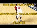 NBA 2K12 My Player Playoffs - Pressured To Win The Championship: NFG4 VS. Blazers Feat. Athletic PG
