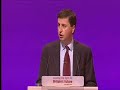 Douglas Alexander speaks to Labour Party Conference Douglas Alexander speaks to Labour Party Conference