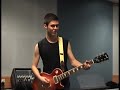 us playing rock and roll by led zeppelin at the studio