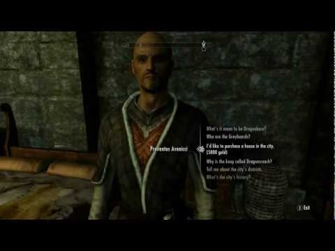how to get a free house in skyrim