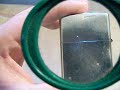 Types of Zippo Chrome