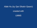 Allah Hu (by Shakir Qasmi), created using LMMS