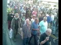 Radovan Karadzic protest u Beogradu protiv Borisa Tadica Radovan Karadzic protest u Beogradu protiv Borisa Tadica