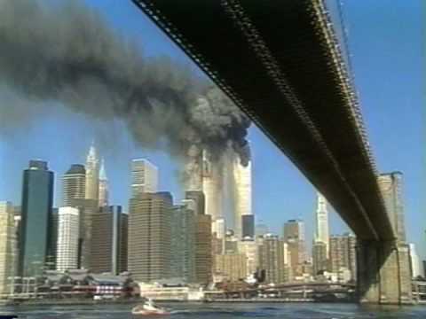 The Second Plane Hitting the Twin Towers