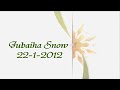 Jordan -Amman- Jubaiha Heavy Snow 1 --- ثلوج غزيرة منطقة الجبيهة 22-1-2012