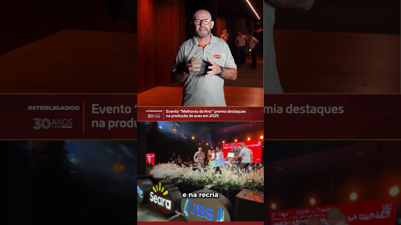 Evento “Melhores do Ano” premia destaques na produção de aves em 2025