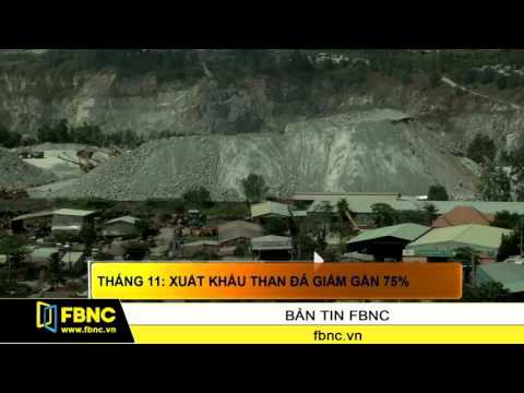 FBNC - Tháng 11: Xuất khẩu than đá giảm gần 75%