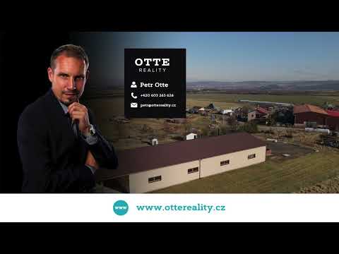 Video Výrobní a skladová hala u přivaděče směr Klatovy ve Šlovicích u  Plzně