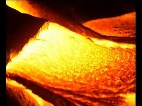 lava - Lava crosses the highway at Hawaii's Kilauea Volcano http://www.emergency.co.nz/archive/puuoo.html.
