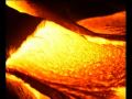 Kilauea Volcano lava crosses the highway