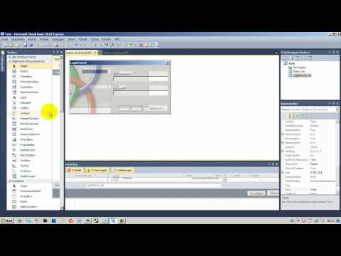 how to make a facebook login in vb