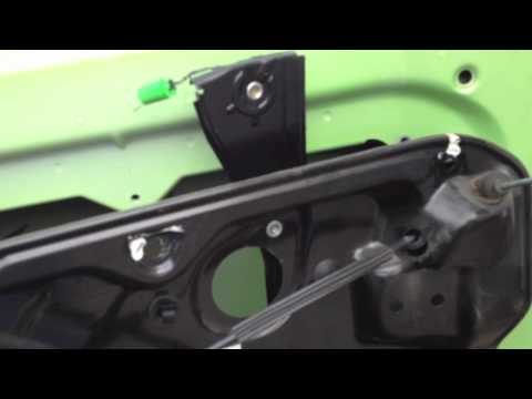 how to repair vw window regulator