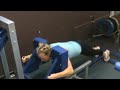 World Champion Rower Bronwen Watson training with the MyoQuip MyoTruk - front view World Champion Rower Bronwen Watson training with the MyoQuip MyoTruk - front view