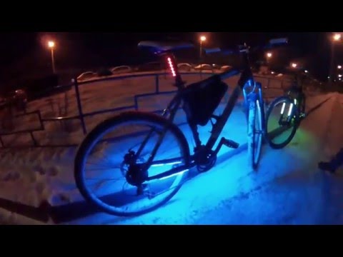 Как сделать подсветку на весь велосипед Как сделать подсветку на весь велосипед