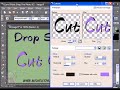 Paint Shop Pro 3D Text Drop Shadow Cutout Effect Tutorial