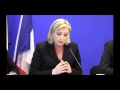 Marine Le Pen Présente Le Plan De Désendettement De La France Et Le Chiffrage Du Projet