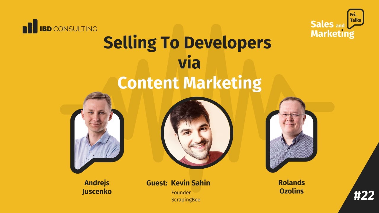 Selling To Developers via Content Marketing