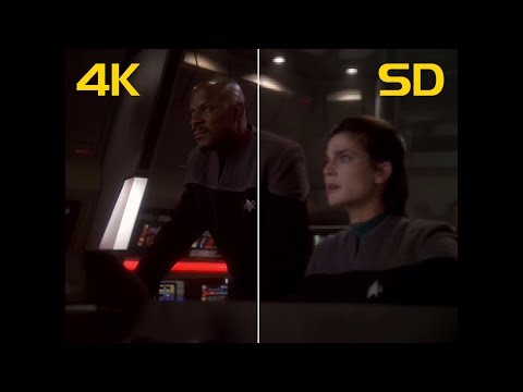 Remastering DS9 With Machine Learning? - 4K Comparison Trailer