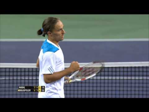 Dolgopolov Hits Hot Shot Past Nadal