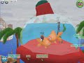 \"Swimming With the Fishies\" toontown flying party