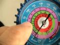 HVAC Manifold Gauges and P/T Chart