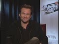 CHRISTIAN SLATER CHECKS INTO AMBASSADOR HOTEL