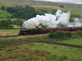 Steam Train at Horton on the Settle and Carlisle Sep 1st 07