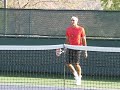 Federer practice