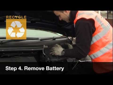 how to fit a car battery