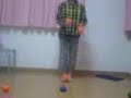 子ども大道芸人ヒロ3ボール