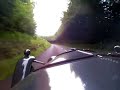 1932 12/4 Riley Special approaching Dunkeld, Scotland