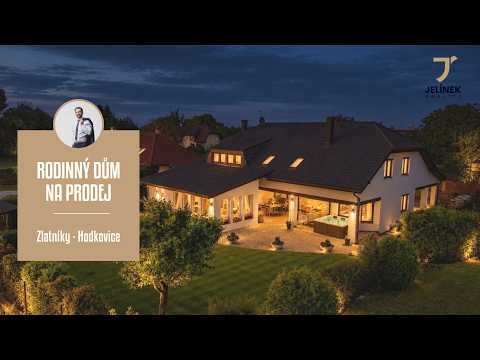 Video Prodej dvougeneračního rodinného domu, 290 m², pozemek 785 m² – Zlatníky-Hodkovice