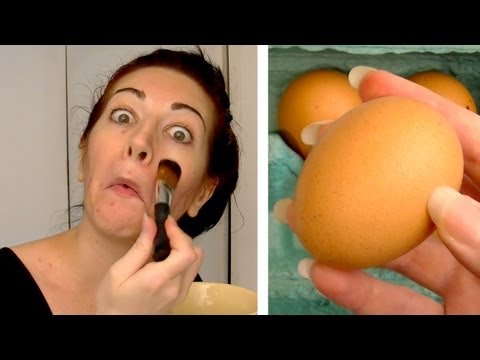 how to unclog pores with egg