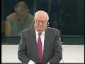 french far-right leader jean-marie le pen caused a storm in the eu parliament wednesday by insisting that the nazi death camps were a 