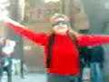 Bailando jazz en recoleta