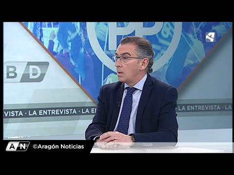 Entrevista en Aragón TV a Luisma Beamonte, candidato del PP a la presidencia del Gobierno de Aragón